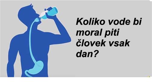 Koliko vode bi moral piti človek vsak dan_2