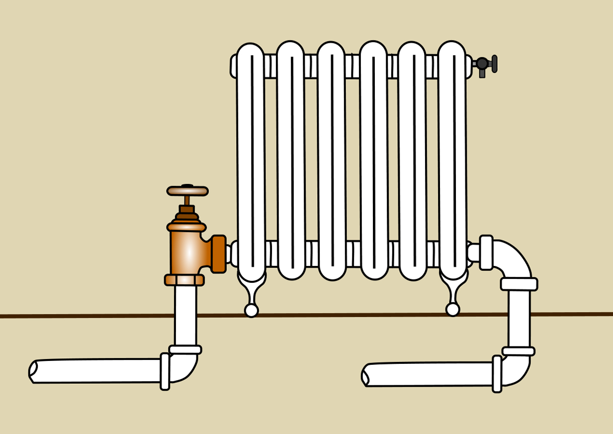 Radiator za dvocevni sistem-